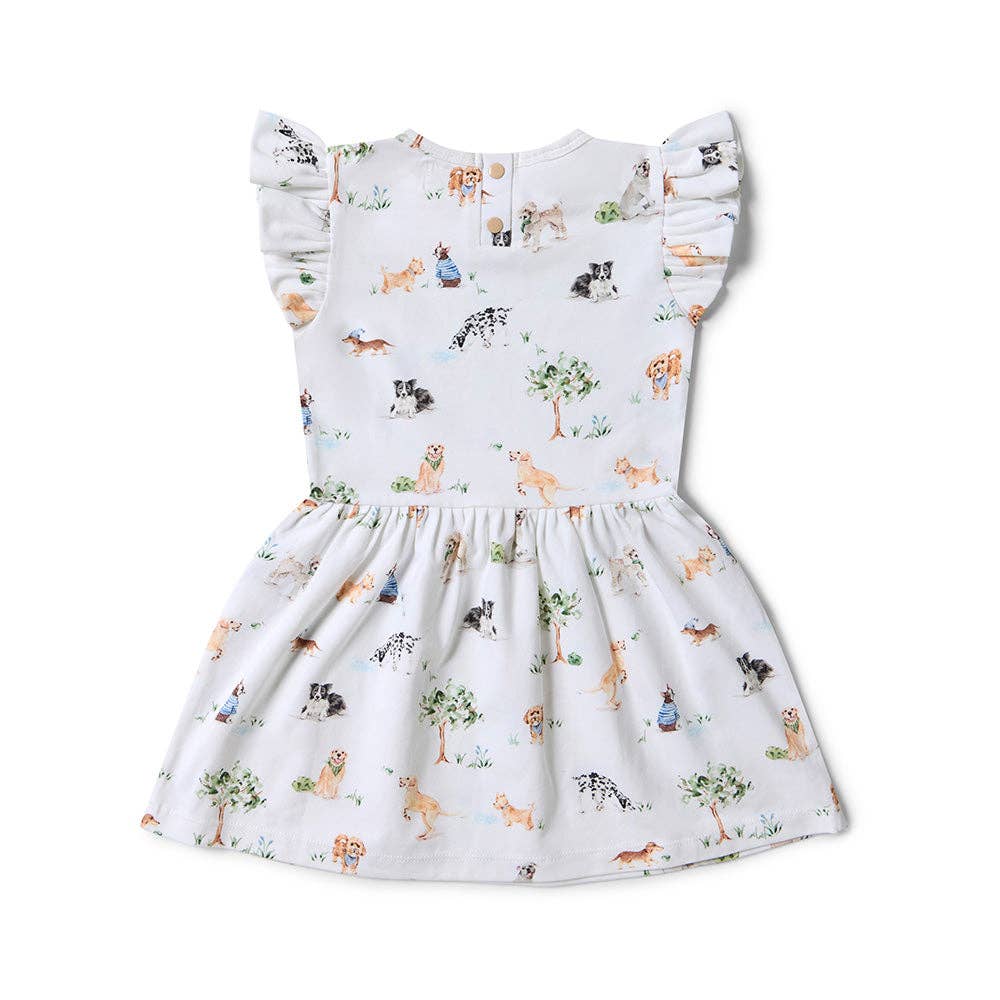 Snuggle Hunny - Dog Park Short Sleeve Organic Dress