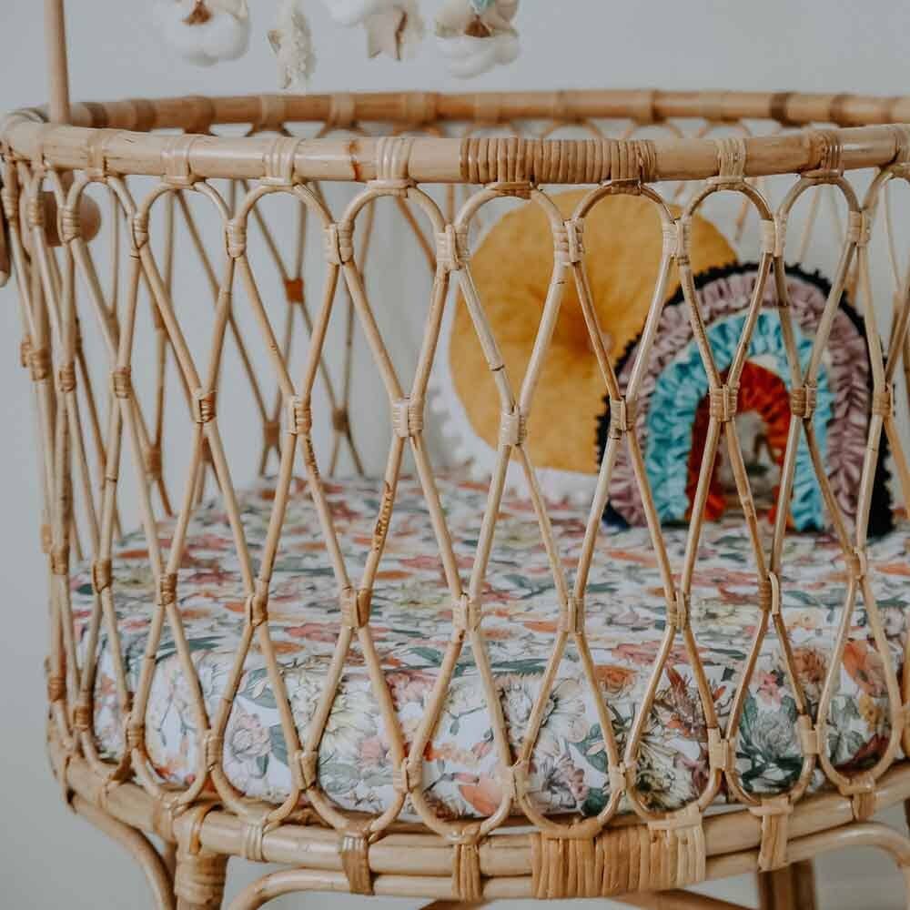 Snuggle Hunny - Australiana Fitted Cot Sheet