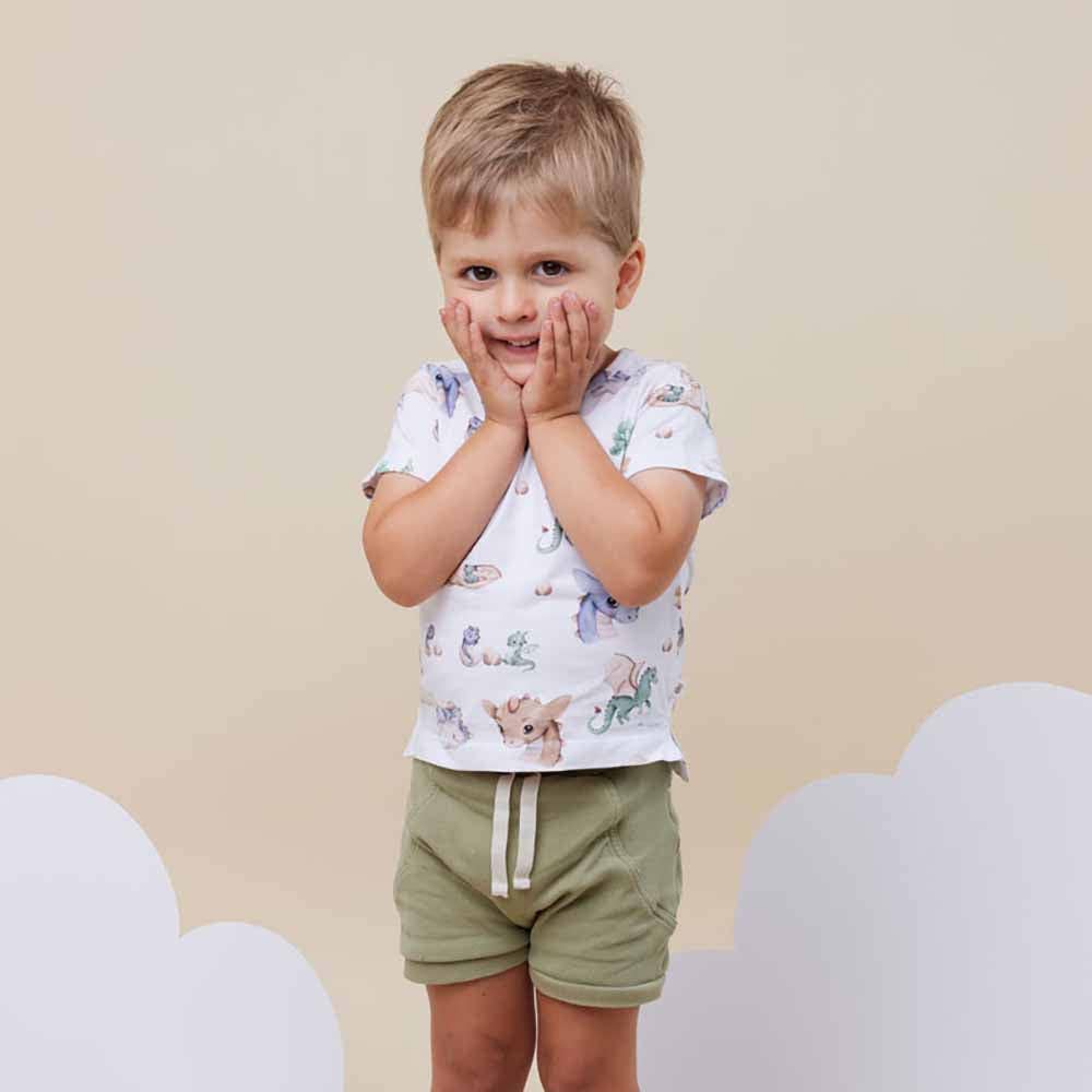 Snuggle Hunny - Dragon Organic T-Shirt