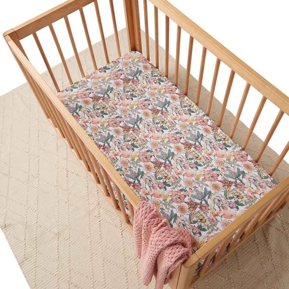 Snuggle Hunny - Australiana Fitted Cot Sheet