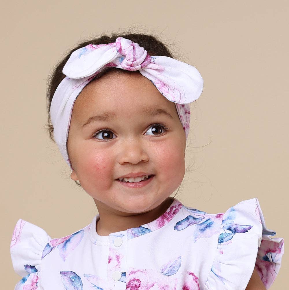 Snuggle Hunny - Lilac Skies Organic Topknot