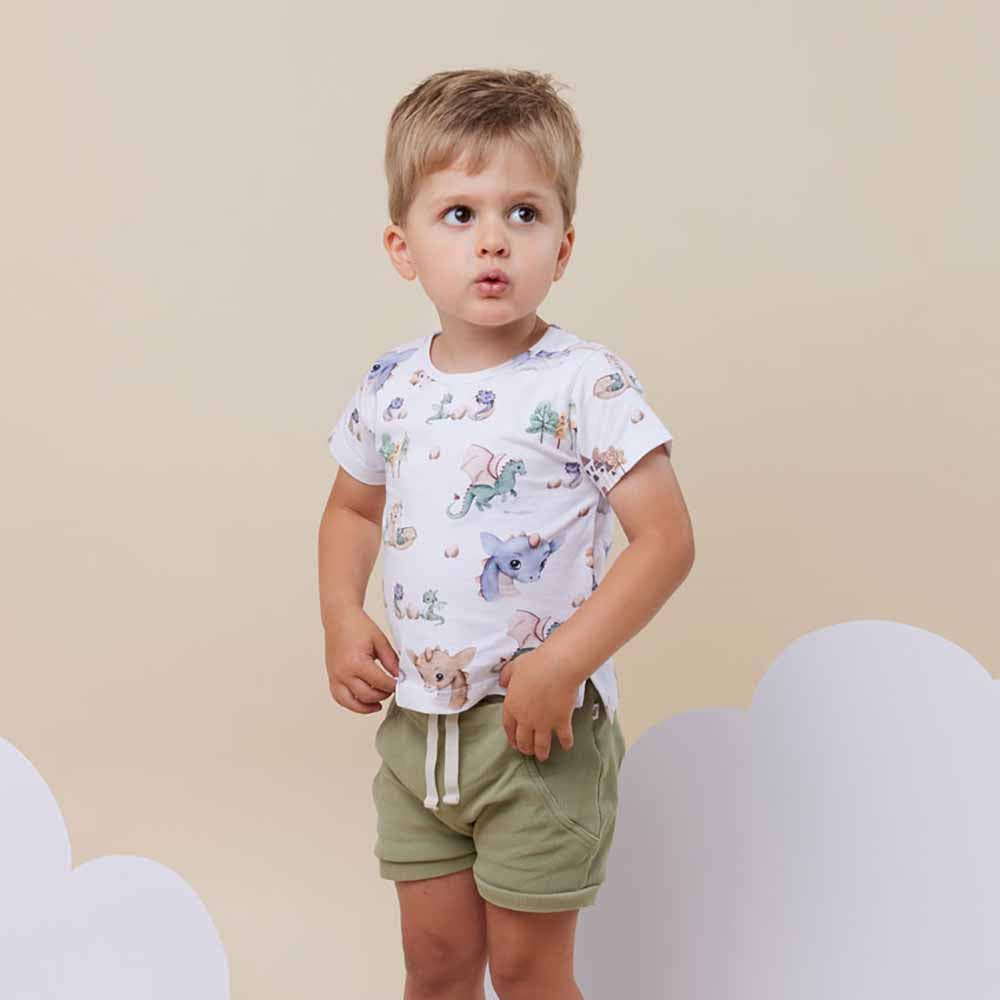 Snuggle Hunny - Dragon Organic T-Shirt