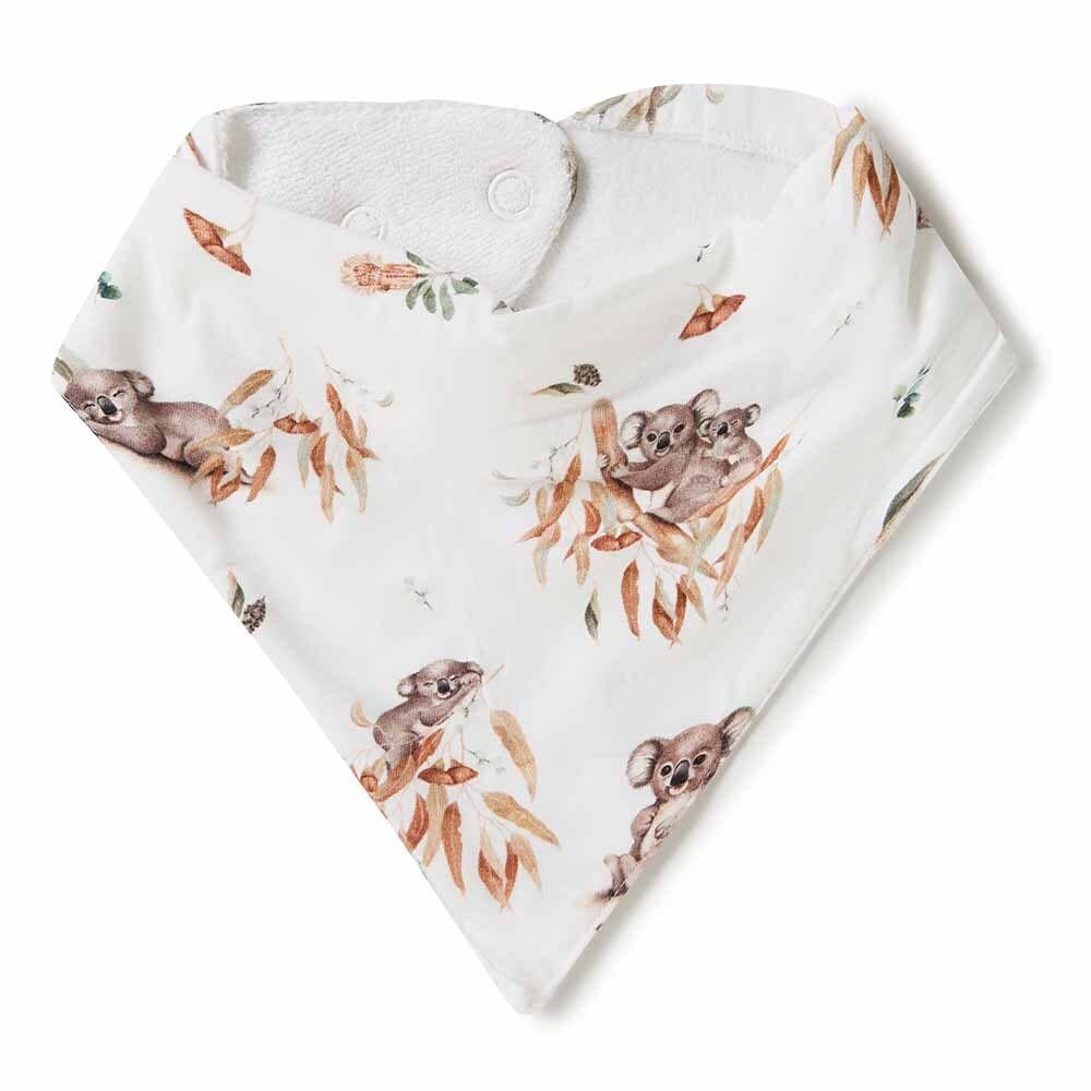 Snuggle Hunny - Koala Organic Dribble Bib