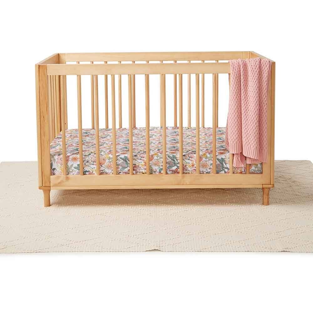 Snuggle Hunny - Australiana Fitted Cot Sheet