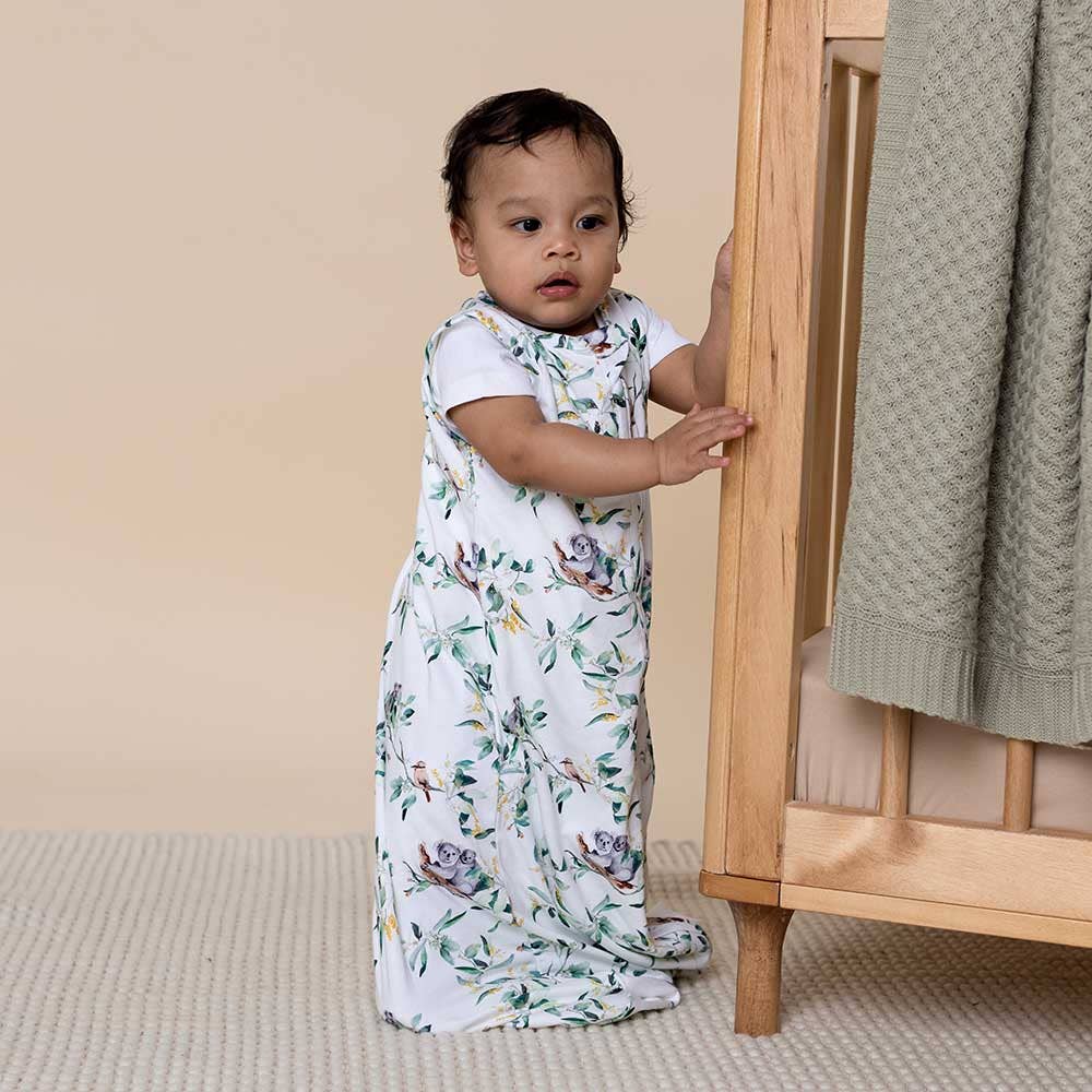 Snuggle Hunny - Eucalypt Organic Sleeping Bag 1.0 Tog: 12-24M