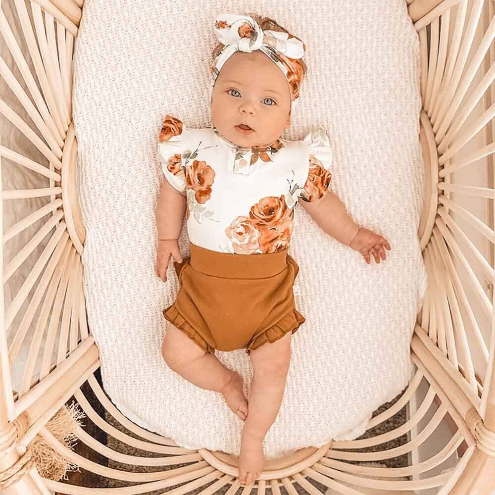 Snuggle Hunny - Chestnut Organic Bloomers
