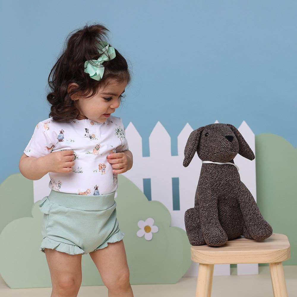 Snuggle Hunny - Dog Park Short Sleeve Organic Bodysuit