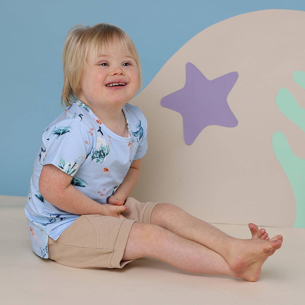 Snuggle Hunny - Blue Ocean Organic T-Shirt