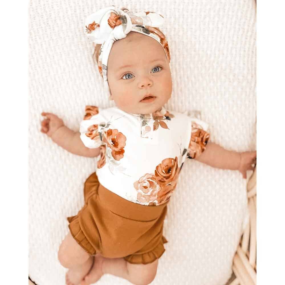 Snuggle Hunny - Chestnut Organic Bloomers