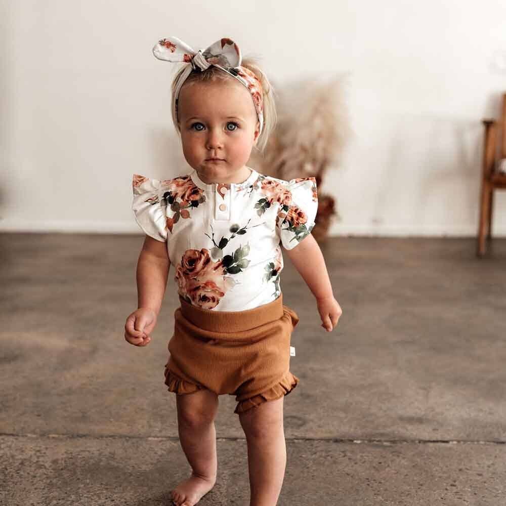Snuggle Hunny - Chestnut Organic Bloomers