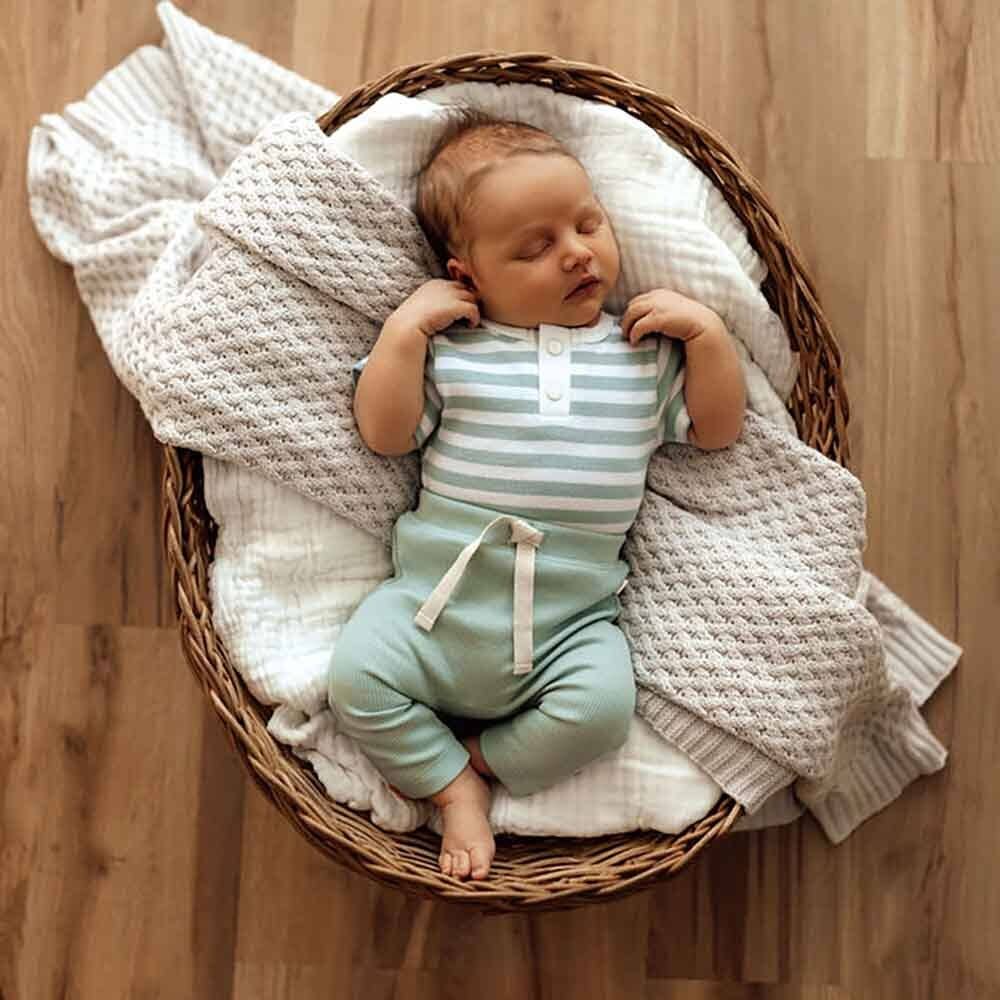 Snuggle Hunny - Sage Organic Pants