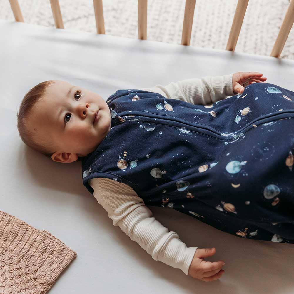 Snuggle Hunny - Milky Way Organic Sleeping Bag 1.0 Tog: 6-12M