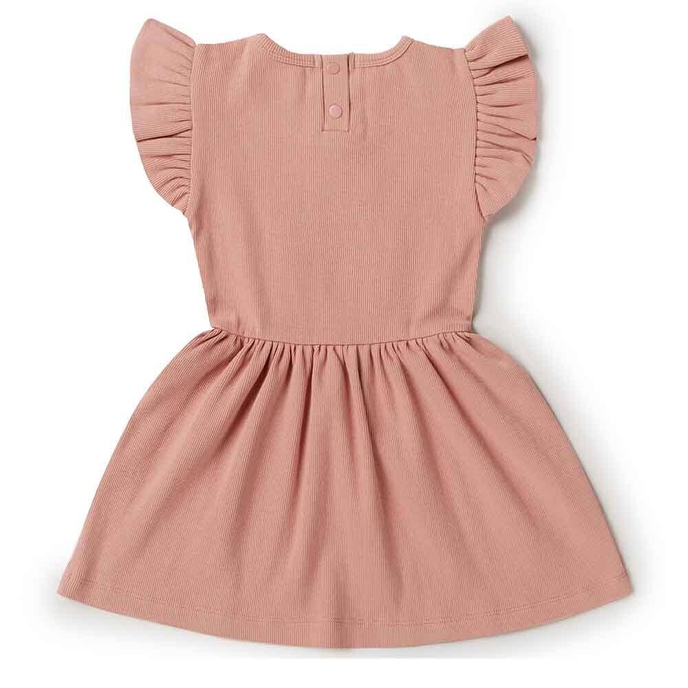 Snuggle Hunny - Rose Organic Dress