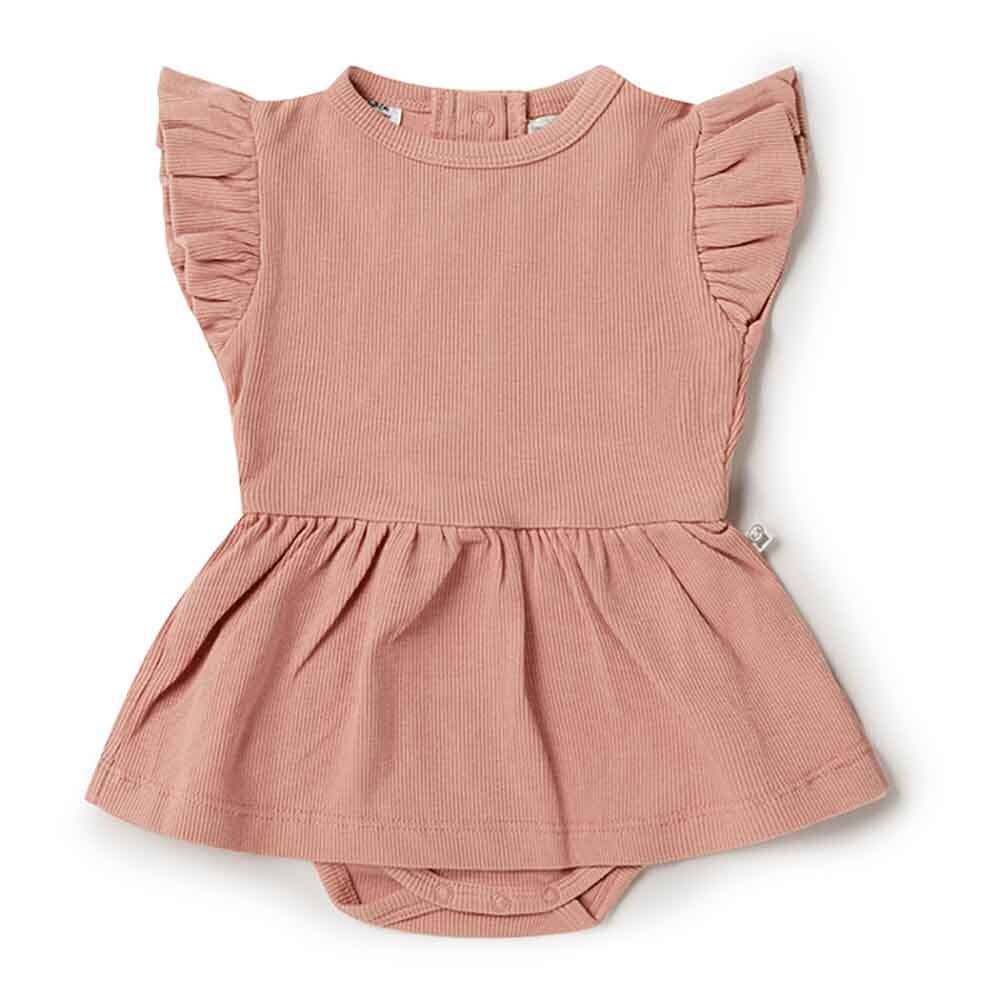 Snuggle Hunny - Rose Organic Dress