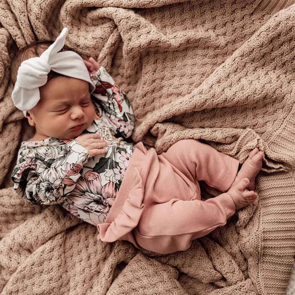 Snuggle Hunny - Rose Organic Pants