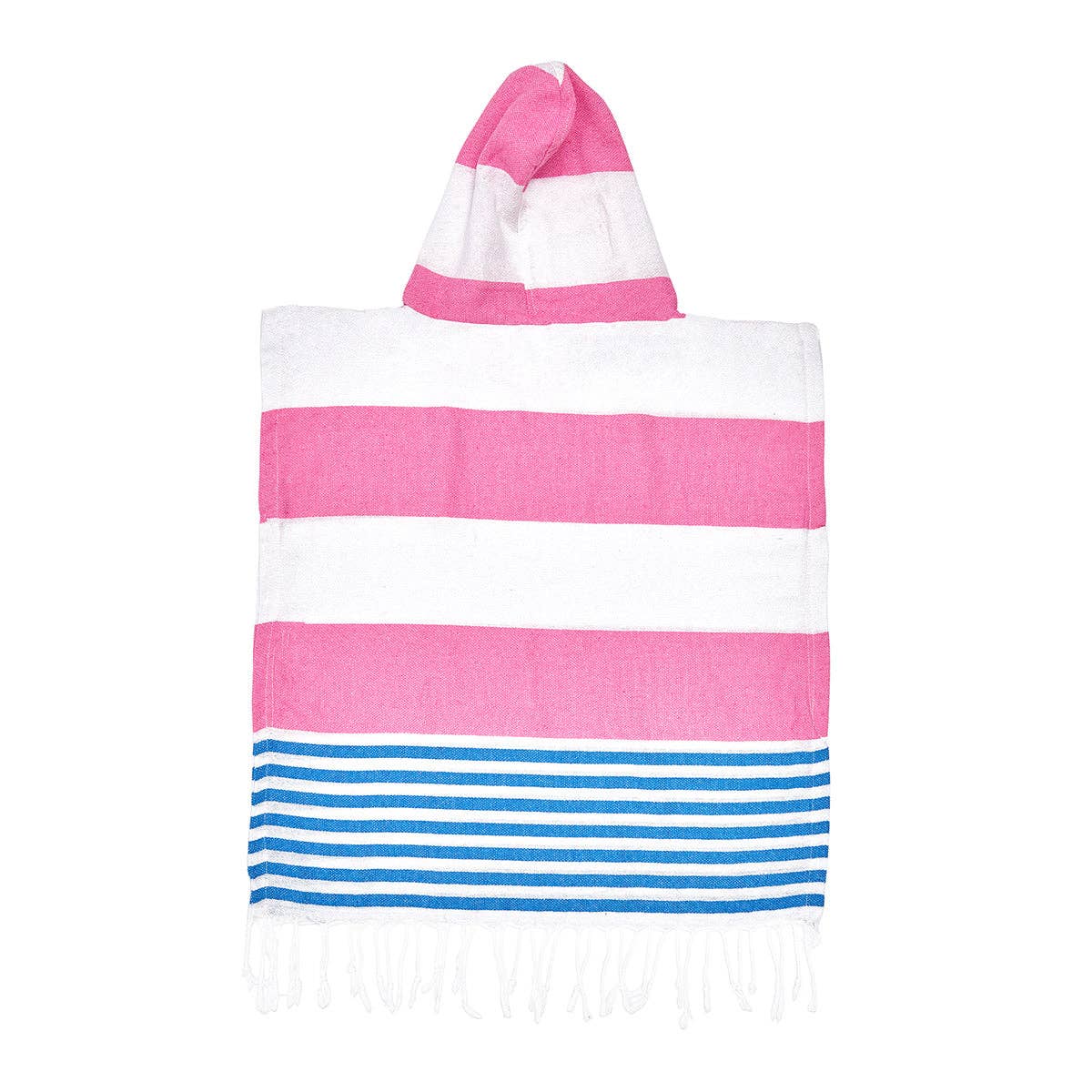 Tolu Australia - Pink and Blue Kids Hooded Beach Towel