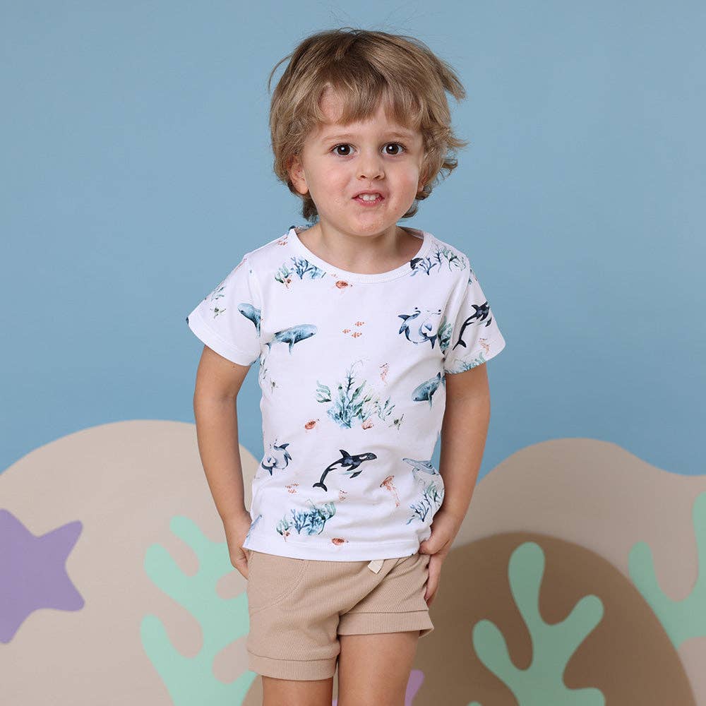 Snuggle Hunny - Ocean Organic T-Shirt