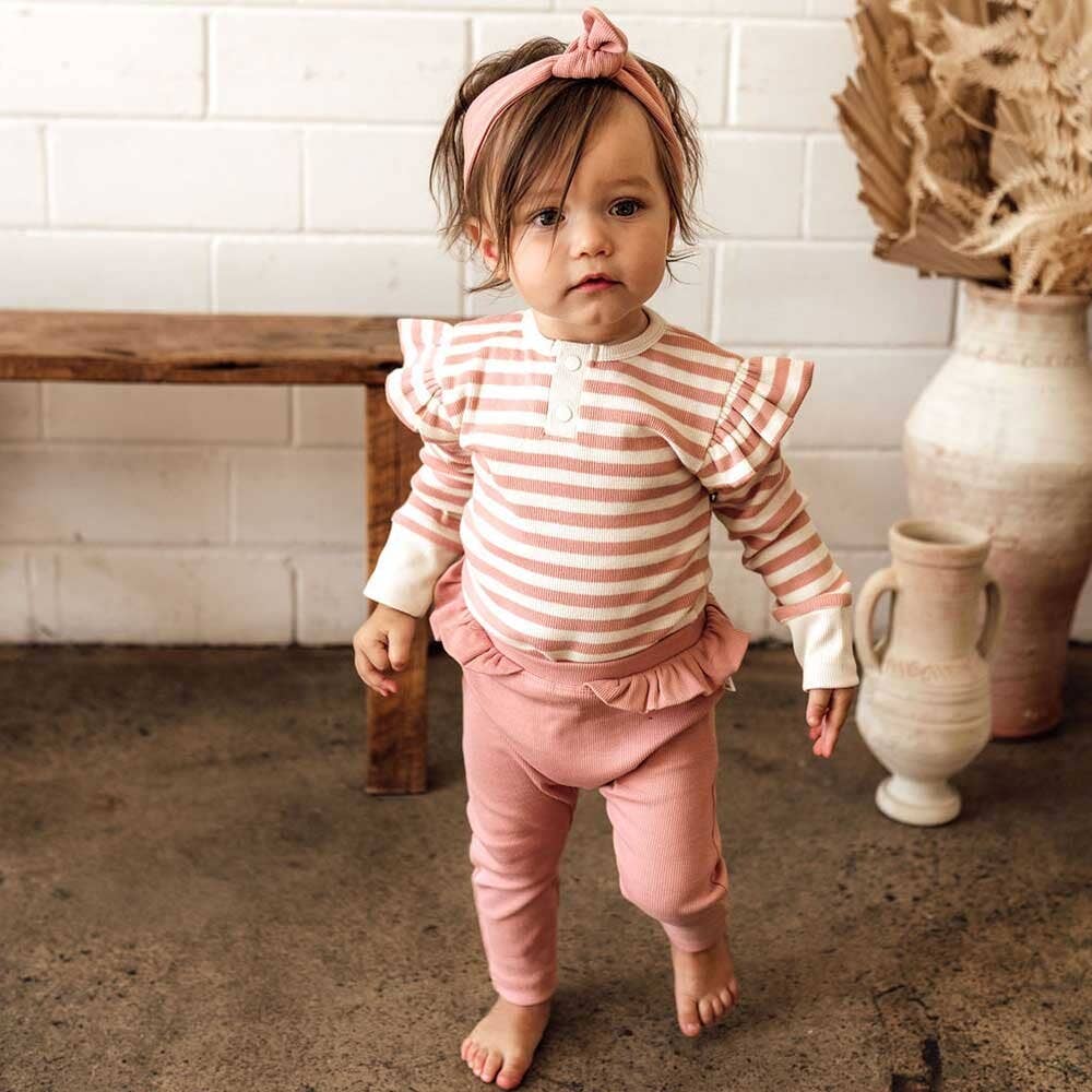 Snuggle Hunny - Rose Organic Pants