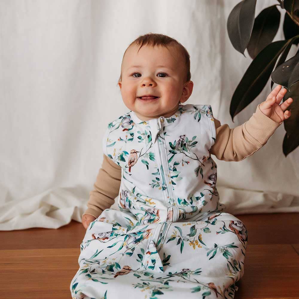 Snuggle Hunny - Eucalypt Organic Sleeping Bag 1.0 Tog: 6-12M