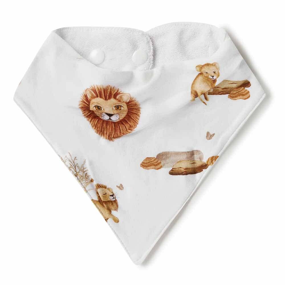 Snuggle Hunny - Lion Dribble Bib